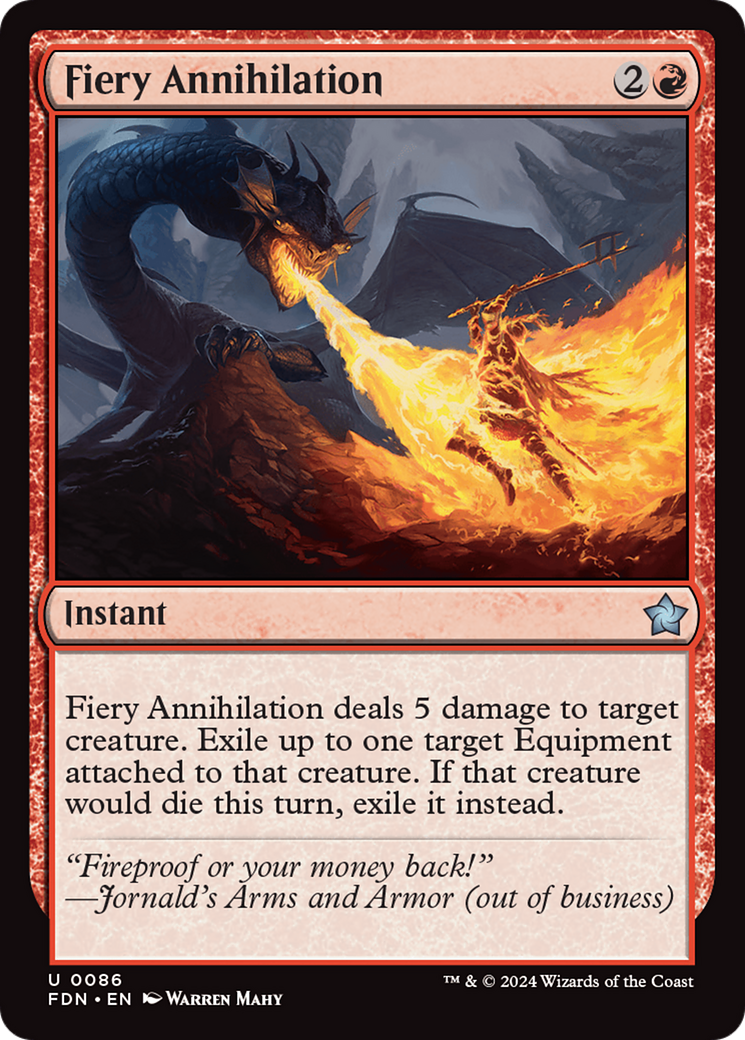 Fiery Annihilation [Foundations] | Lots Moore NSW