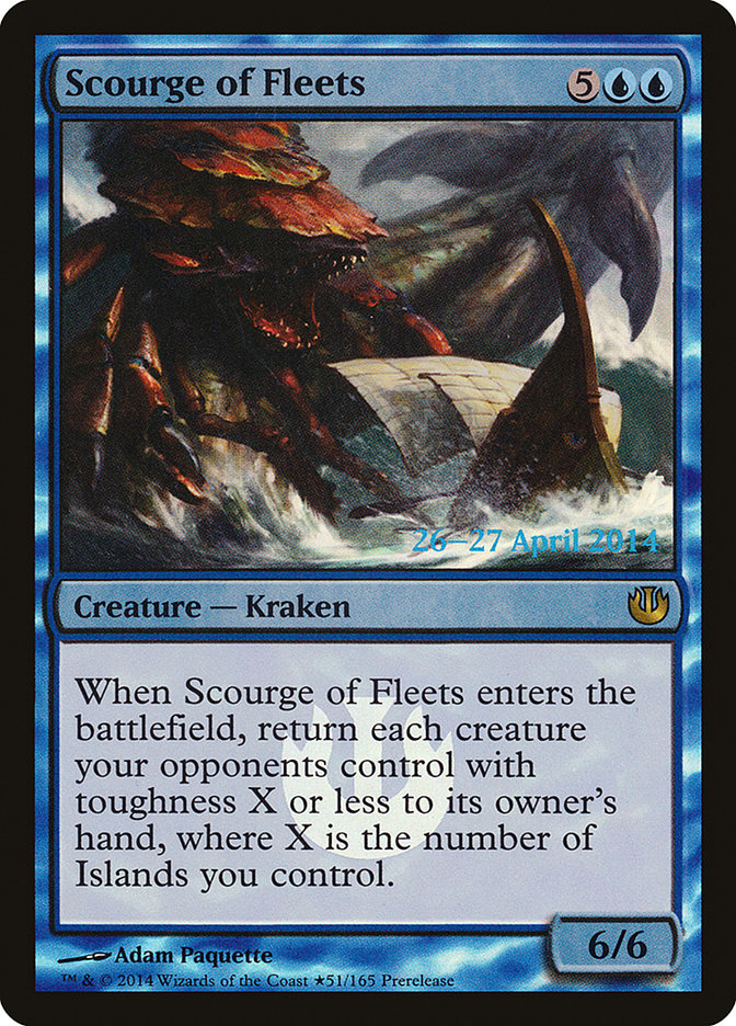 Scourge of Fleets [Journey into Nyx Prerelease Promos] | Lots Moore NSW