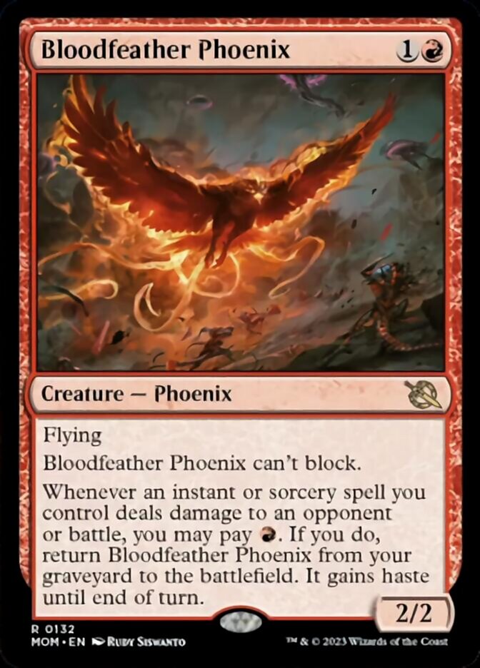 Bloodfeather Phoenix [March of the Machine] | Lots Moore NSW