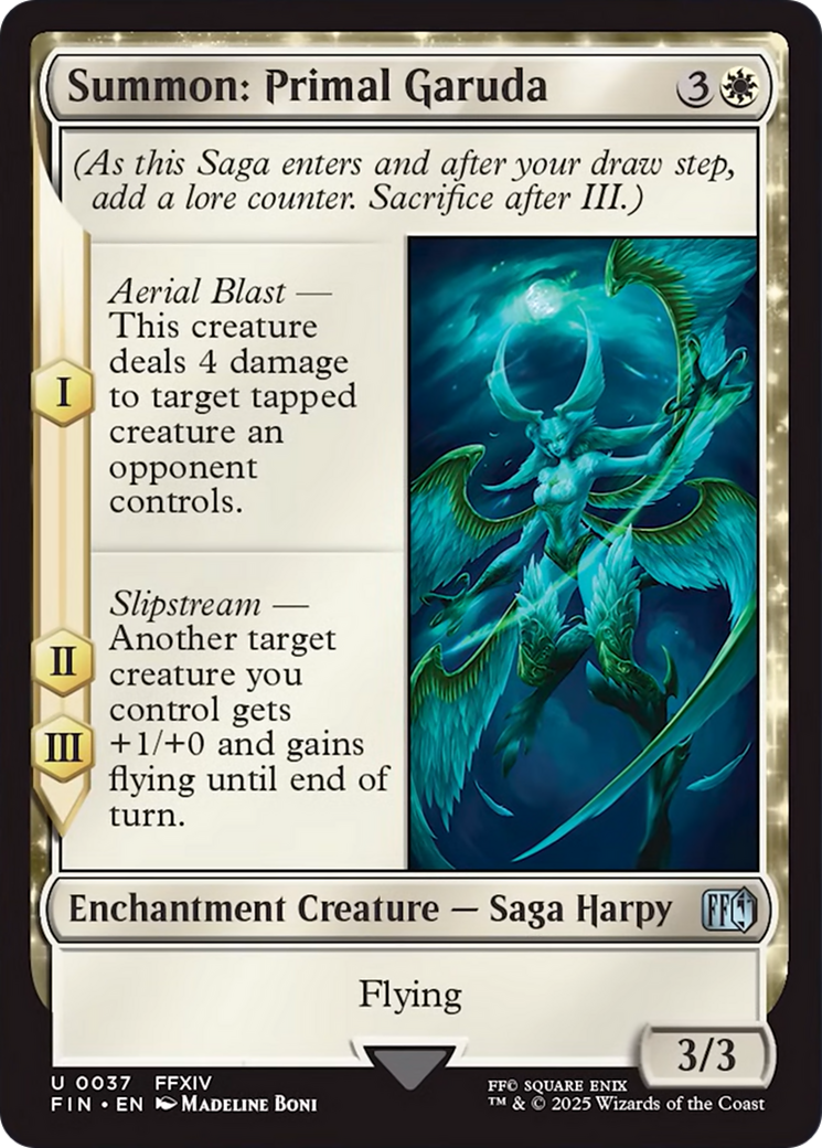 Summon: Primal Garuda [FINAL FANTASY] | Lots Moore NSW