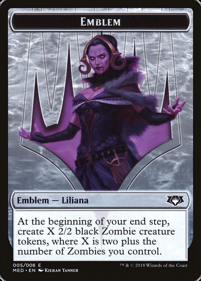 Liliana, the Last Hope Emblem [Mythic Edition Tokens] | Lots Moore NSW