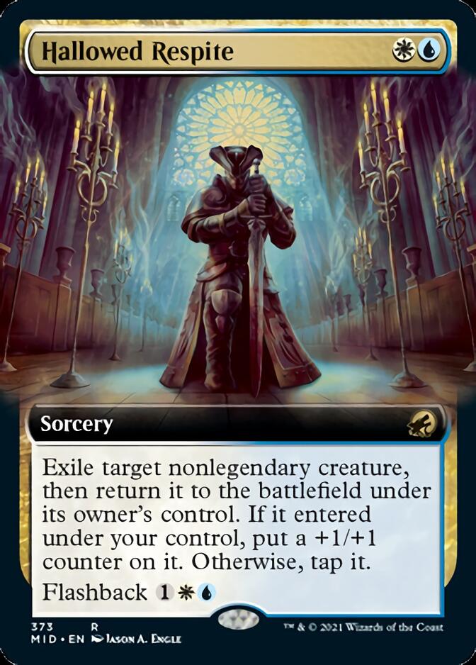 Hallowed Respite (Extended Art) [Innistrad: Midnight Hunt] | Lots Moore NSW