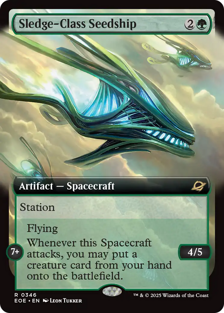 Sledge-Class Seedship (Extended Art) [Edge of Eternities] | Lots Moore NSW