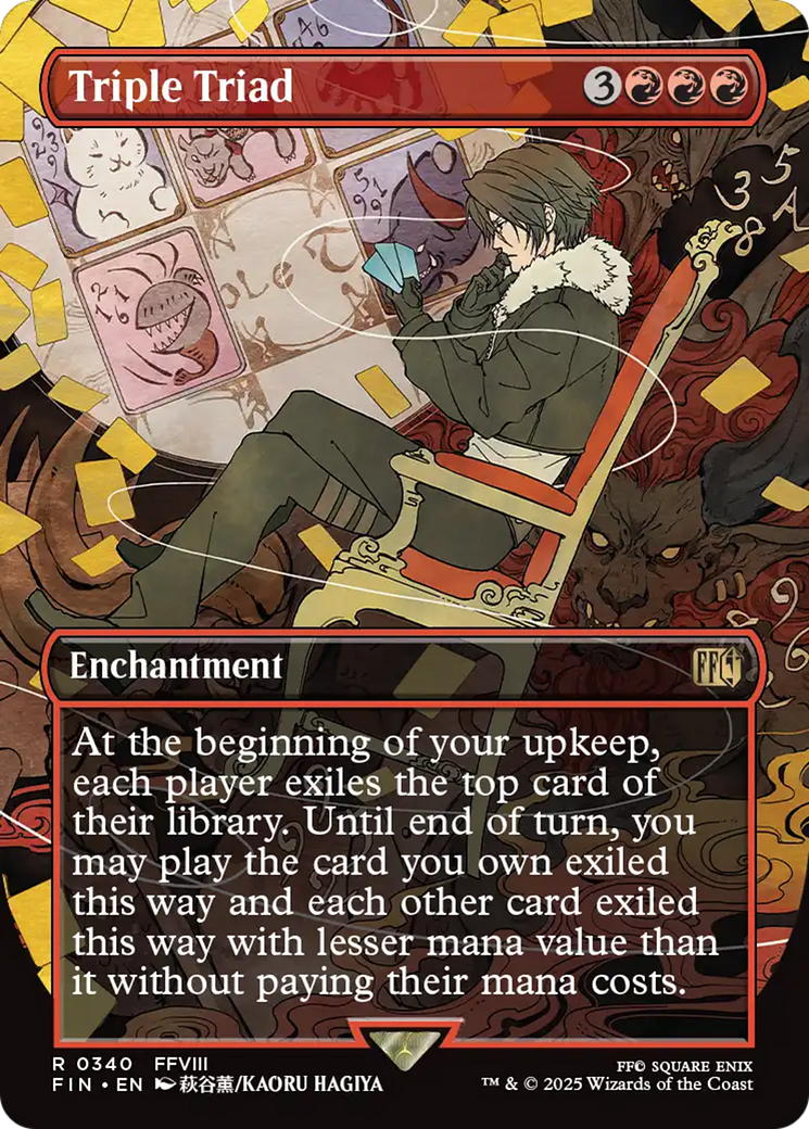 Triple Triad (Borderless) [FINAL FANTASY] | Lots Moore NSW
