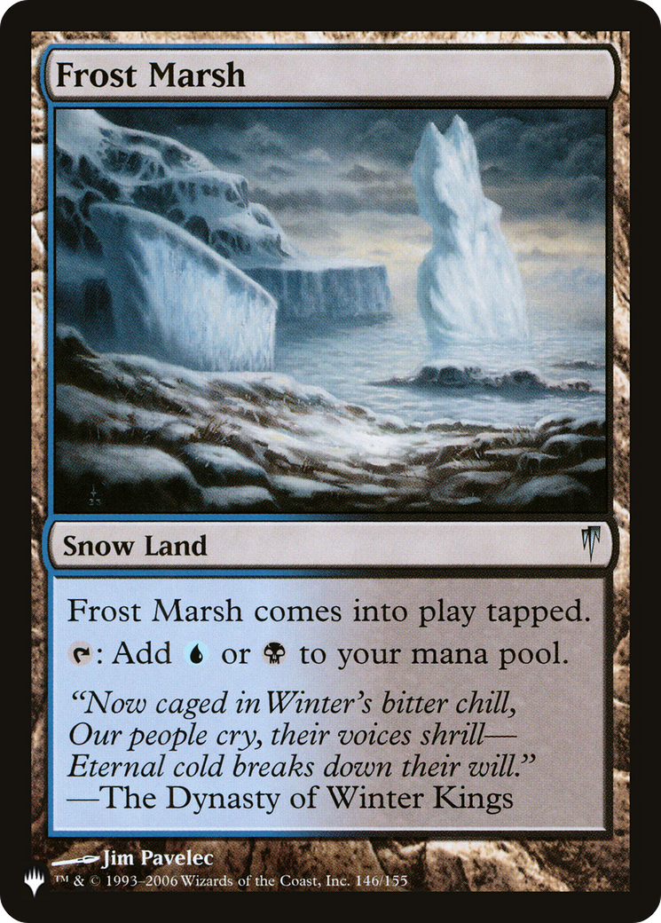 Frost Marsh [The List] | Lots Moore NSW