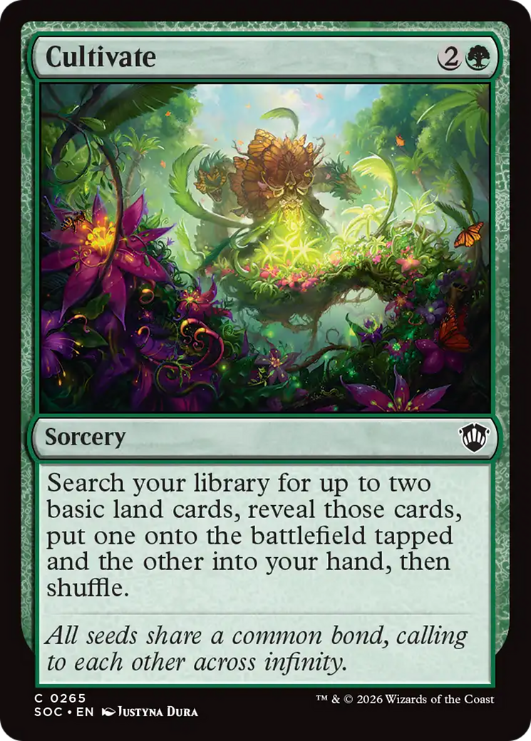 Cultivate [Secrets of Strixhaven Commander] Magic: The Gathering | Lots Moore NSW