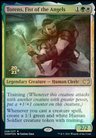 Torens, Fist of the Angels [Innistrad: Crimson Vow Prerelease Promos] | Lots Moore NSW