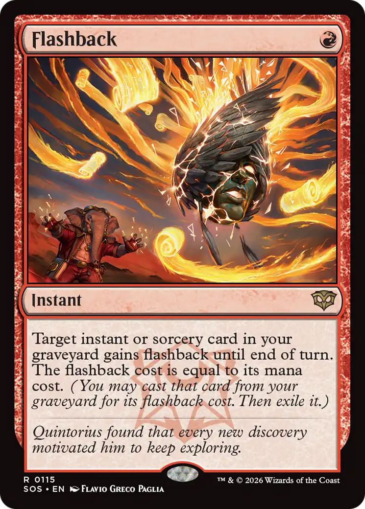 Flashback [Secrets of Strixhaven] Magic: The Gathering | Lots Moore NSW