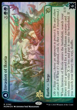 Invasion of Ikoria // Zilortha, Apex of Ikoria [March of the Machine Prerelease Promos] | Lots Moore NSW
