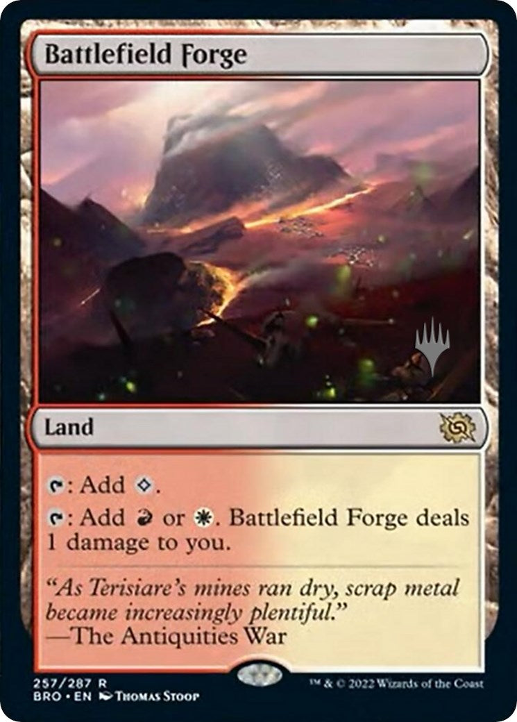 Battlefield Forge (Promo Pack) [The Brothers' War Promos] | Lots Moore NSW