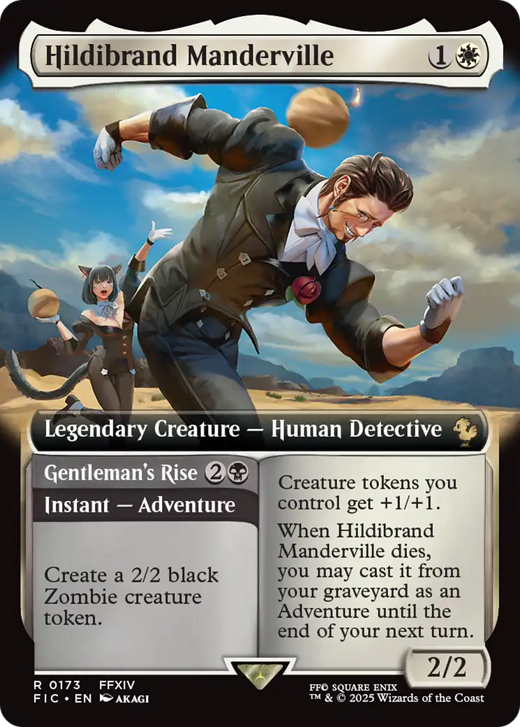 Hildibrand Manderville // Gentleman's Rise (Extended Art) [FINAL FANTASY Commander] | Lots Moore NSW
