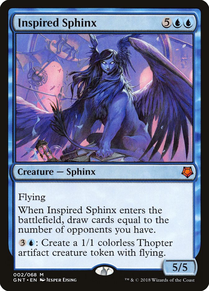 Inspired Sphinx [Game Night 2018] | Lots Moore NSW