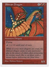 Shivan Dragon (Oversized) [Oversize Cards] | Lots Moore NSW