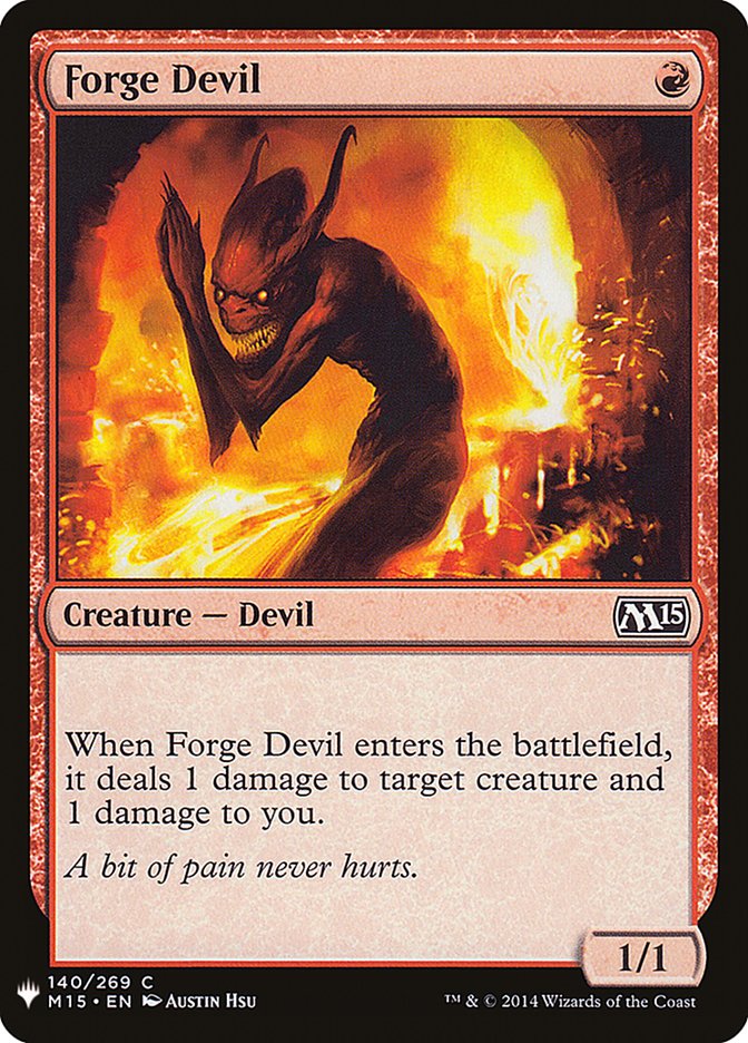 Forge Devil [Mystery Booster] | Lots Moore NSW