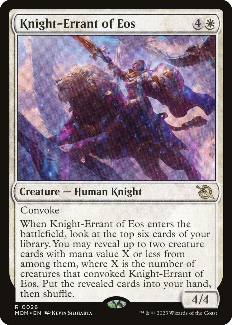 Knight-Errant of Eos [March of the Machine] | Lots Moore NSW