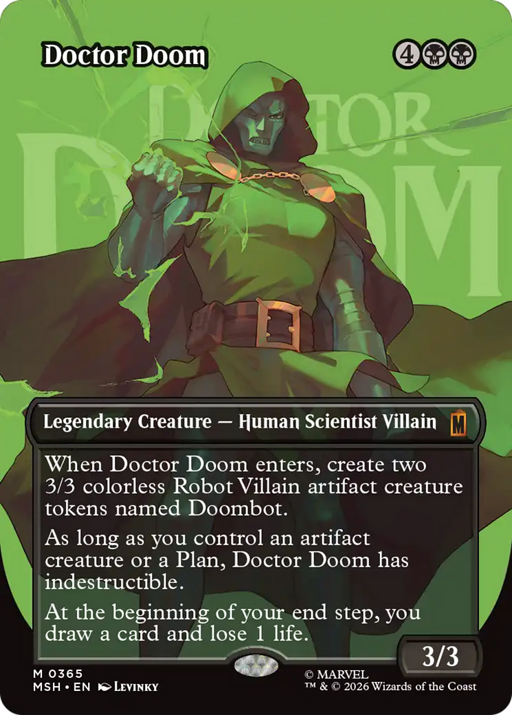 Doctor Doom (Borderless) (365) [Marvel Super Heroes] | Lots Moore NSW