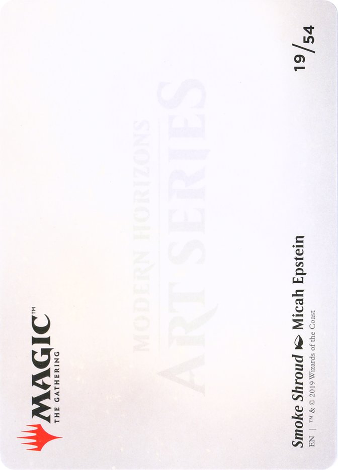 Smoke Shroud // Smoke Shroud [Modern Horizons Art Series] | Lots Moore NSW