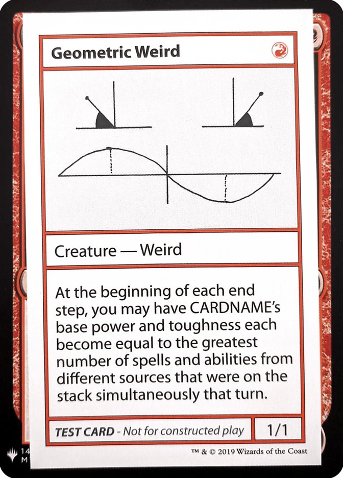 Geometric Weird [Mystery Booster Playtest Cards] | Lots Moore NSW
