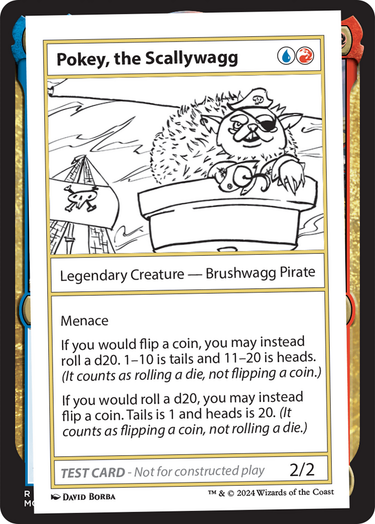 Pokey, the Scallywagg [Mystery Booster 2 Playtest Cards] | Lots Moore NSW