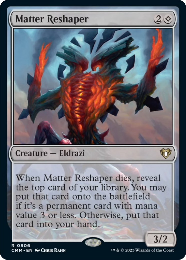 Matter Reshaper [Commander Masters] | Lots Moore NSW