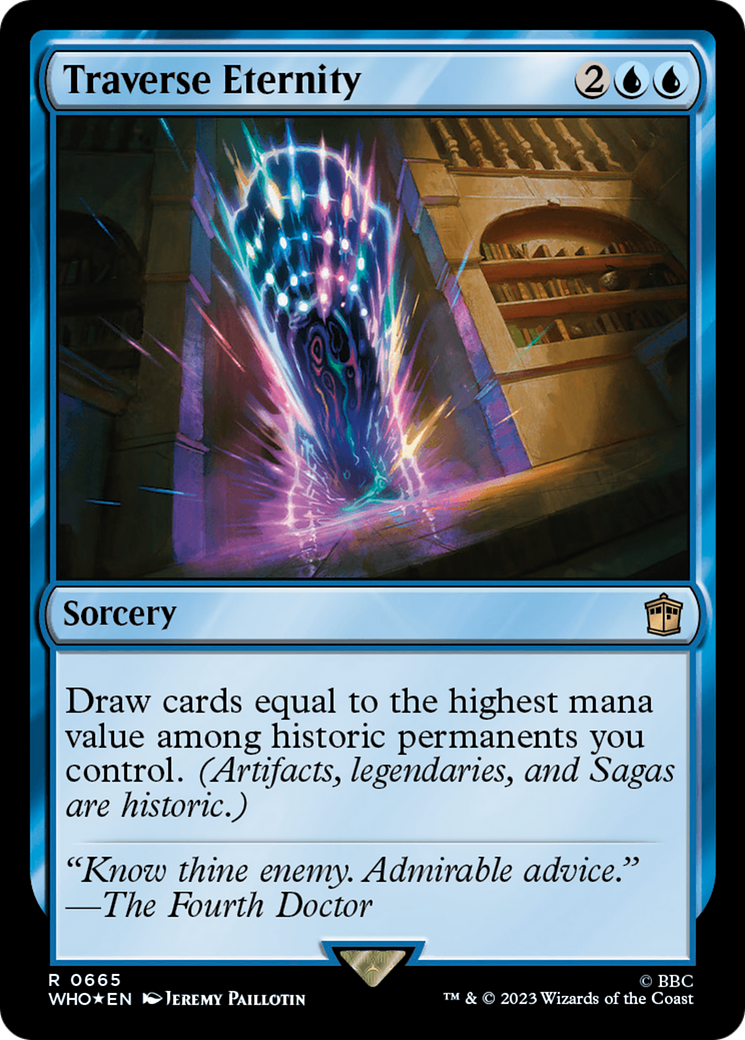 Traverse Eternity (Surge Foil) [Doctor Who] | Lots Moore NSW