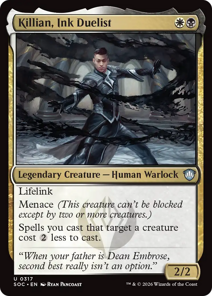 Killian, Ink Duelist [Secrets of Strixhaven Commander] | Lots Moore NSW