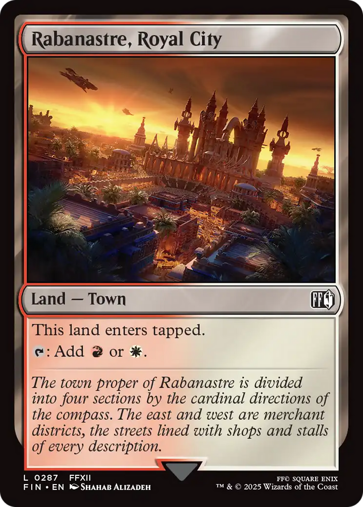 Rabanastre, Royal City [FINAL FANTASY] | Lots Moore NSW