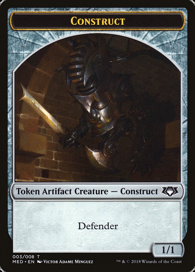 Construct Token (3) [Mythic Edition Tokens] | Lots Moore NSW