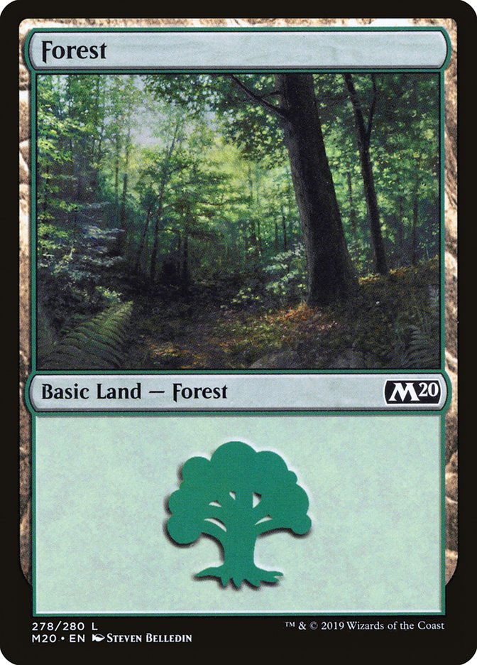Forest (278) [Core Set 2020] | Lots Moore NSW
