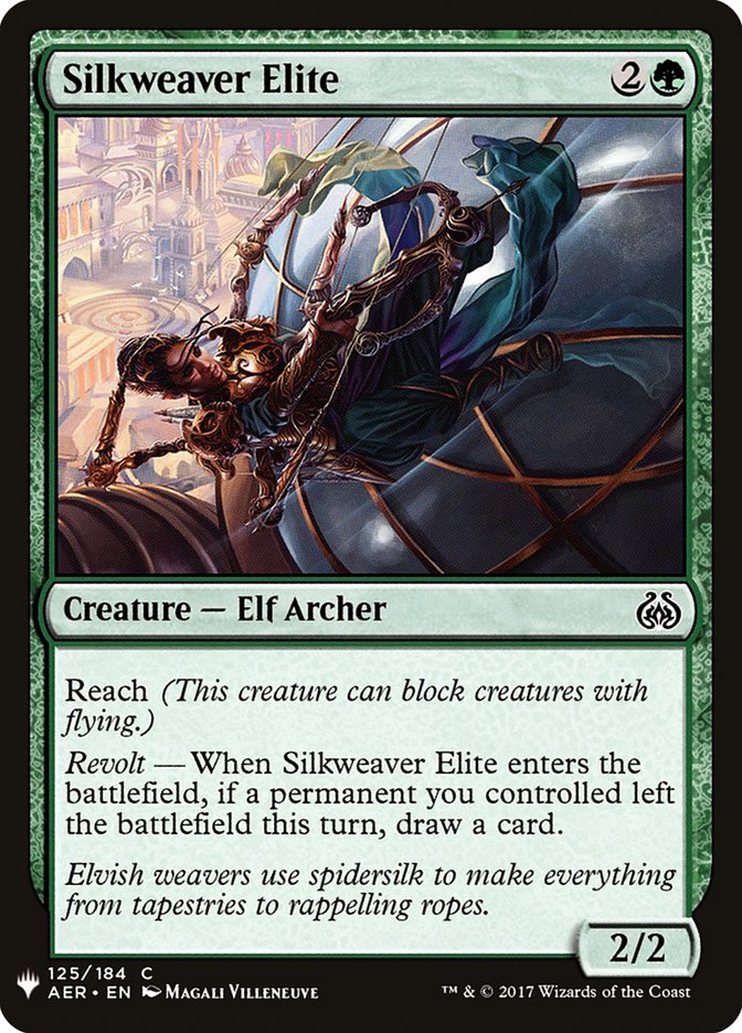 Silkweaver Elite [Mystery Booster] | Lots Moore NSW