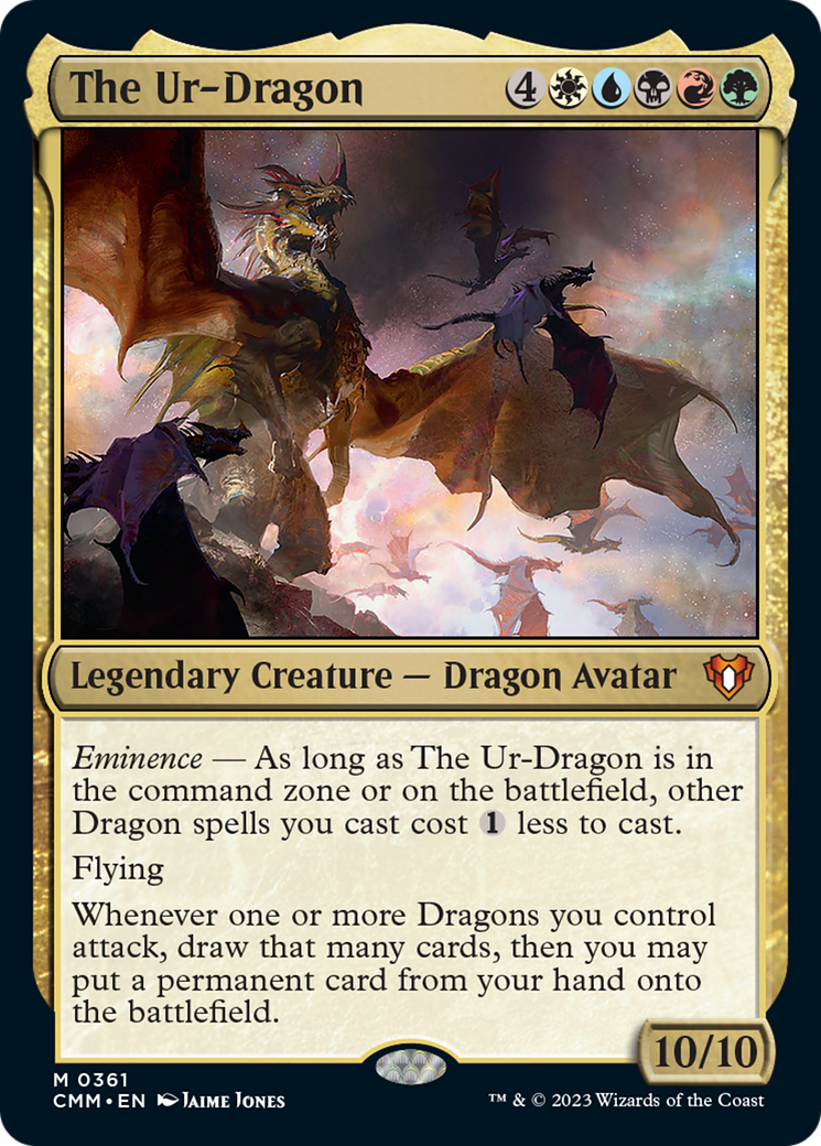 The Ur-Dragon [Commander Masters] | Lots Moore NSW