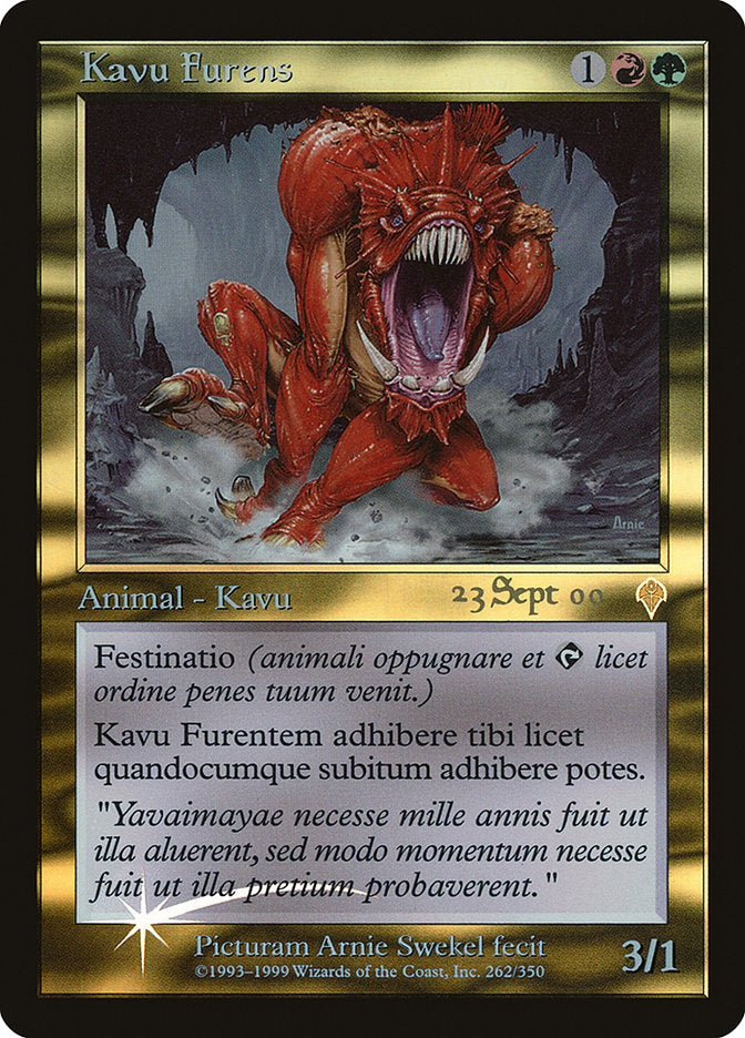 Raging Kavu [Invasion Promos] | Lots Moore NSW