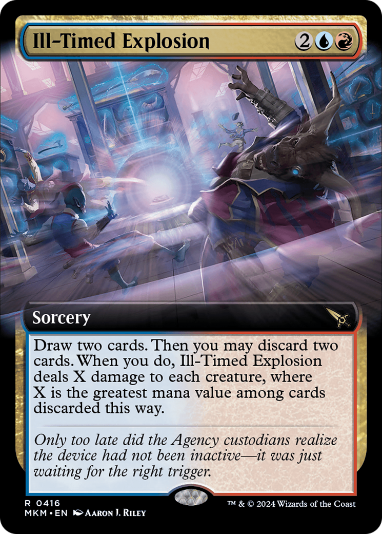 Ill-Timed Explosion (Extended Art) [Murders at Karlov Manor] | Lots Moore NSW
