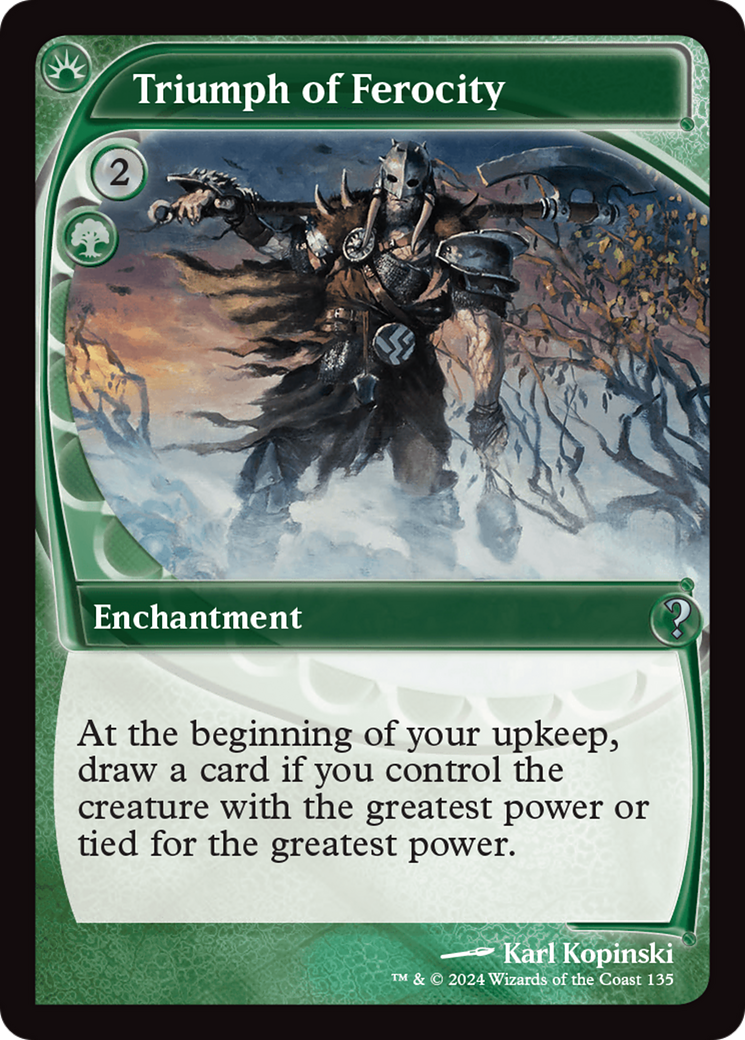 Triumph of Ferocity (Future Sight) [Mystery Booster 2] | Lots Moore NSW