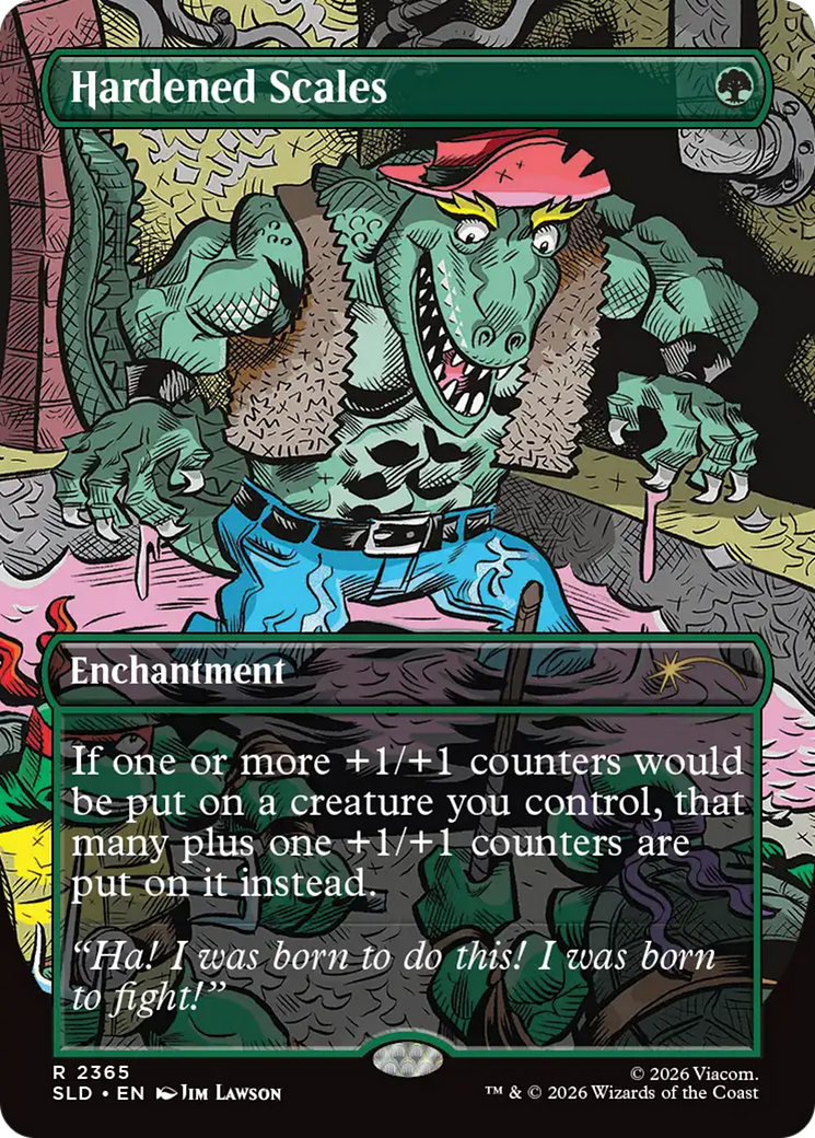 Hardened Scales [Secret Lair Drop Series] | Lots Moore NSW