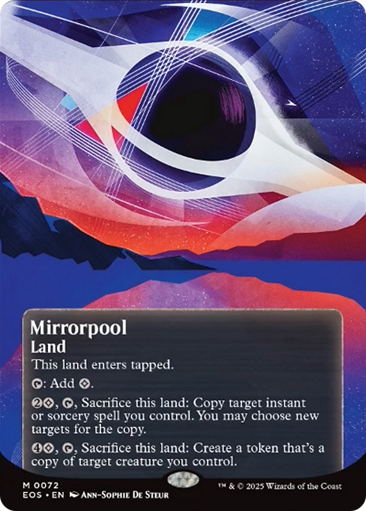 Mirrorpool (0072) (Borderless) [Edge of Eternities: Stellar Sights] | Lots Moore NSW