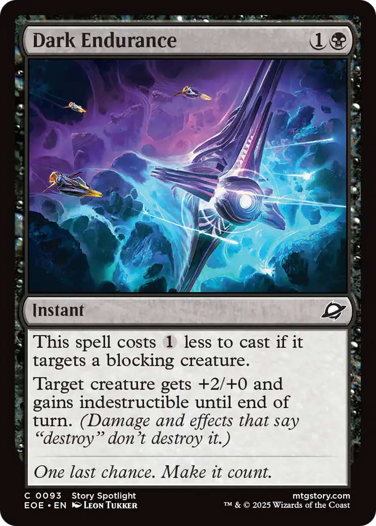 Dark Endurance [Edge of Eternities] | Lots Moore NSW