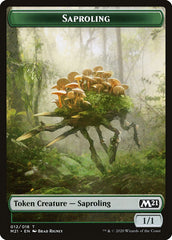 Angel // Saproling Double-Sided Token [Core Set 2021 Tokens] | Lots Moore NSW