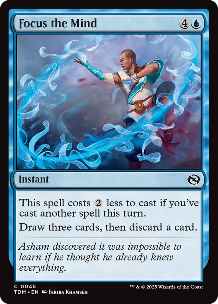 Focus the Mind [Tarkir: Dragonstorm] | Lots Moore NSW