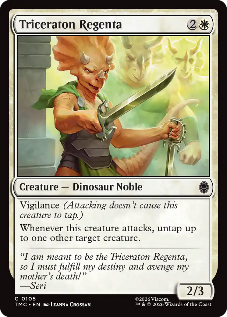 Triceraton Regenta [Teenage Mutant Ninja Turtles Commander] | Lots Moore NSW