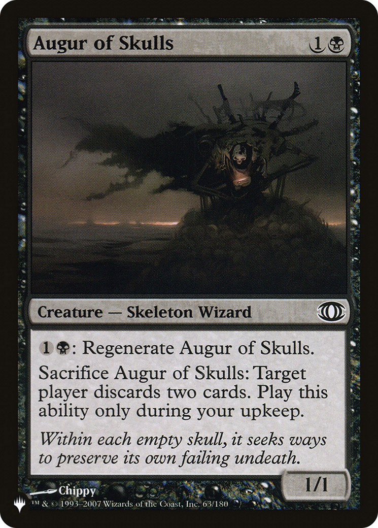 Augur of Skulls [The List] | Lots Moore NSW
