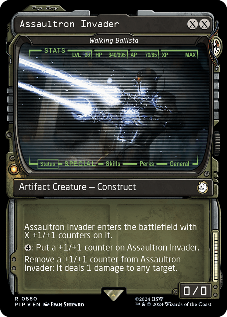 Assaultron Invader - Walking Ballista (Surge Foil) [Fallout] | Lots Moore NSW