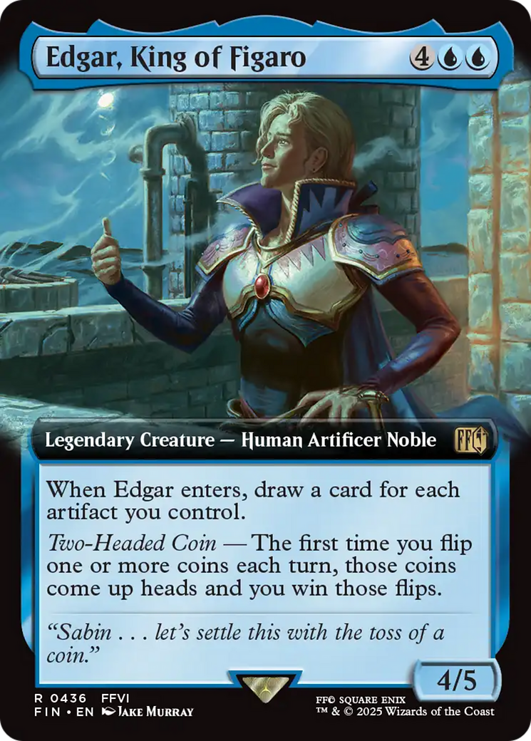 Edgar, King of Figaro (Extended Art) [FINAL FANTASY] | Lots Moore NSW