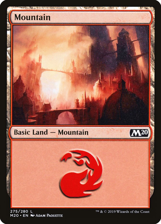 Mountain (275) [Core Set 2020] | Lots Moore NSW