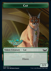 Cat // Angel Double-Sided Token [Streets of New Capenna Tokens] | Lots Moore NSW