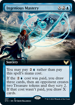 Ingenious Mastery (Extended Art) [Strixhaven: School of Mages] | Lots Moore NSW