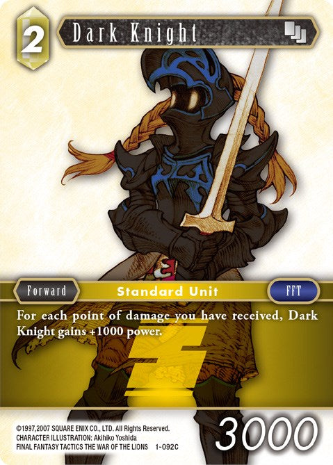 Dark Knight (Female Unit) [Opus I] | Lots Moore NSW