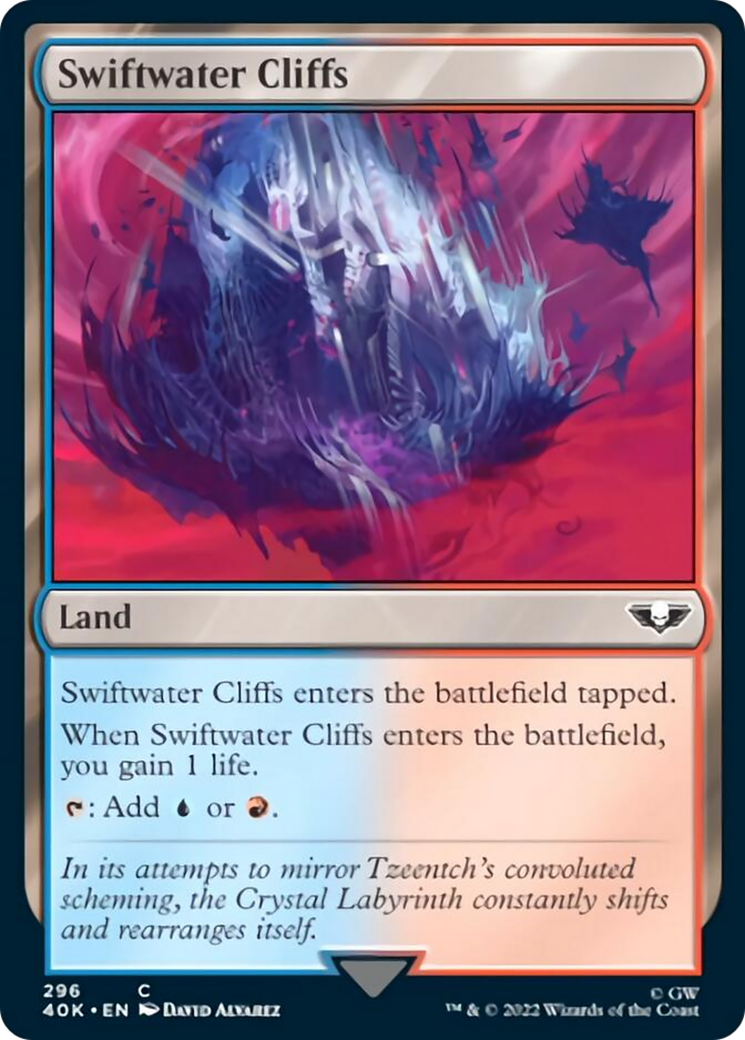 Swiftwater Cliffs (Surge Foil) [Warhammer 40,000] | Lots Moore NSW