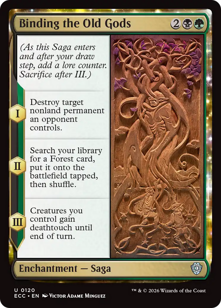 Binding the Old Gods [Lorwyn Eclipsed Commander] | Lots Moore NSW