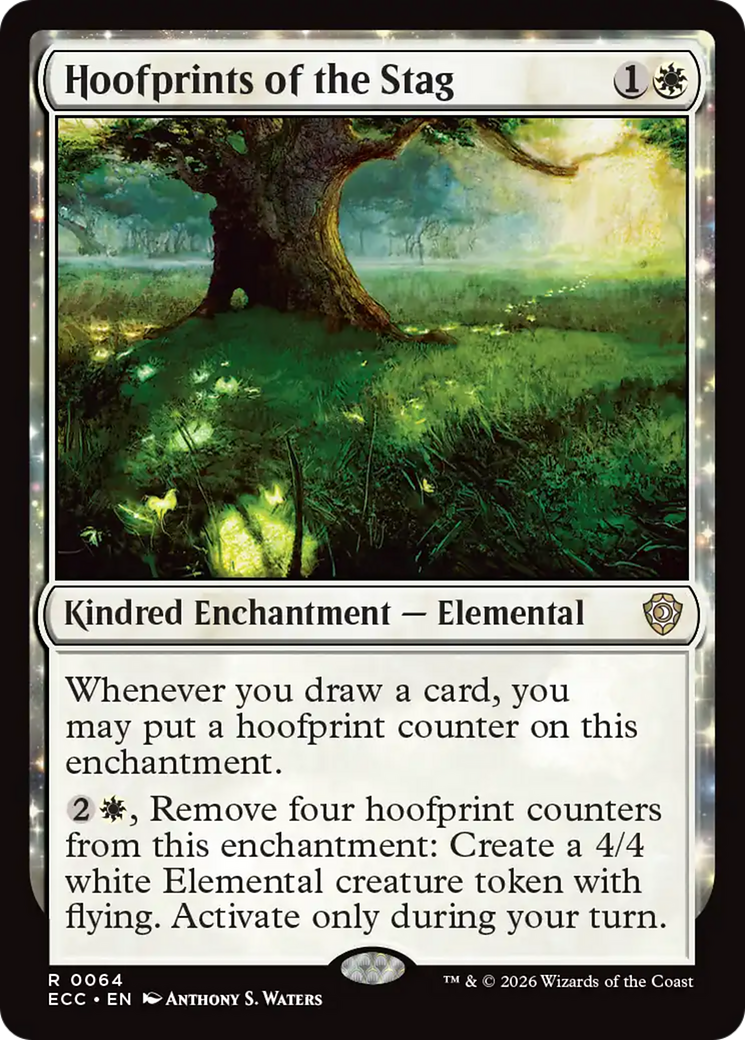 Hoofprints of the Stag [Lorwyn Eclipsed Commander] | Lots Moore NSW